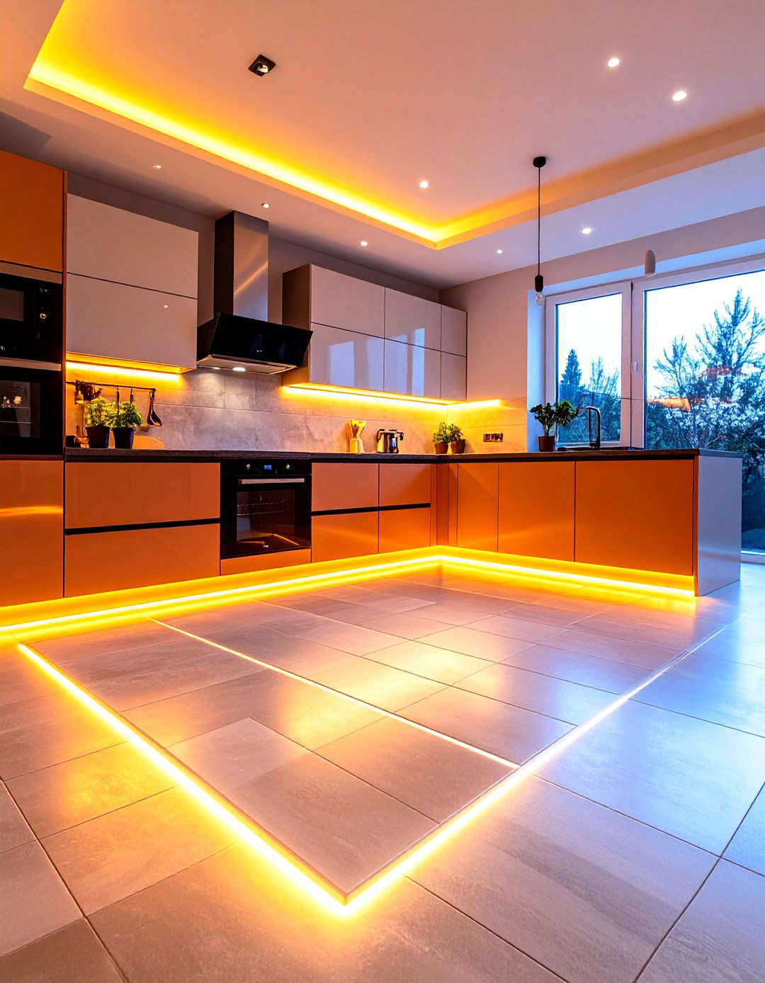 Smart Heated Kitchen Flooring Technology - 24 Kitchen Floor Ideas