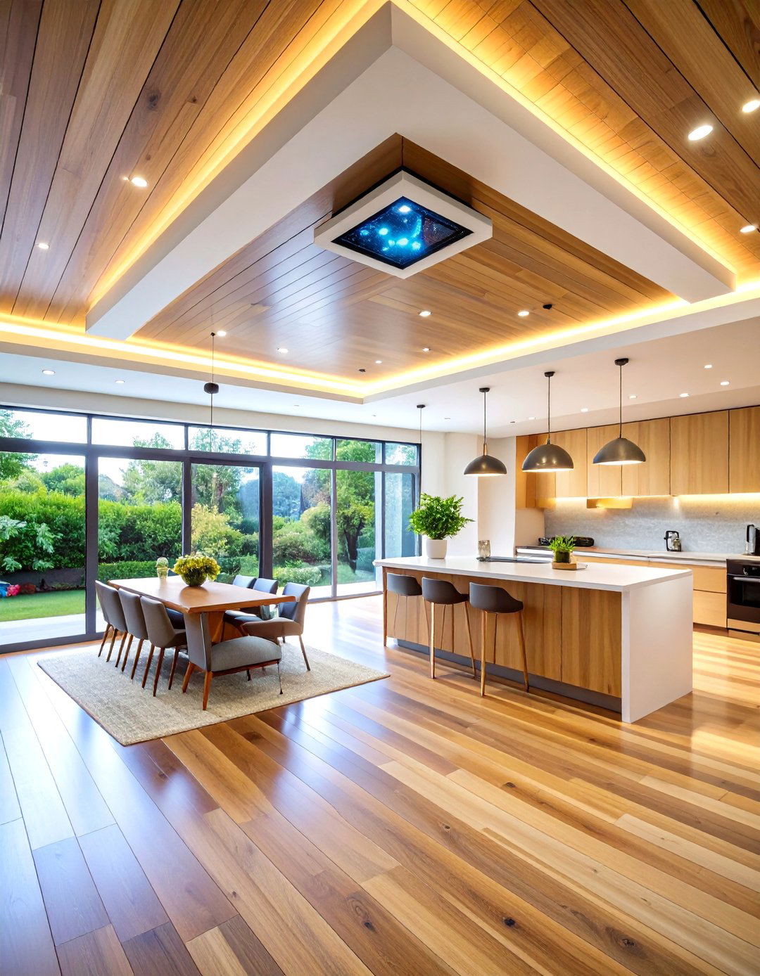 Smart Home Drop Ceiling Lighting Integration - 24 Drop Ceiling Lighting Ideas