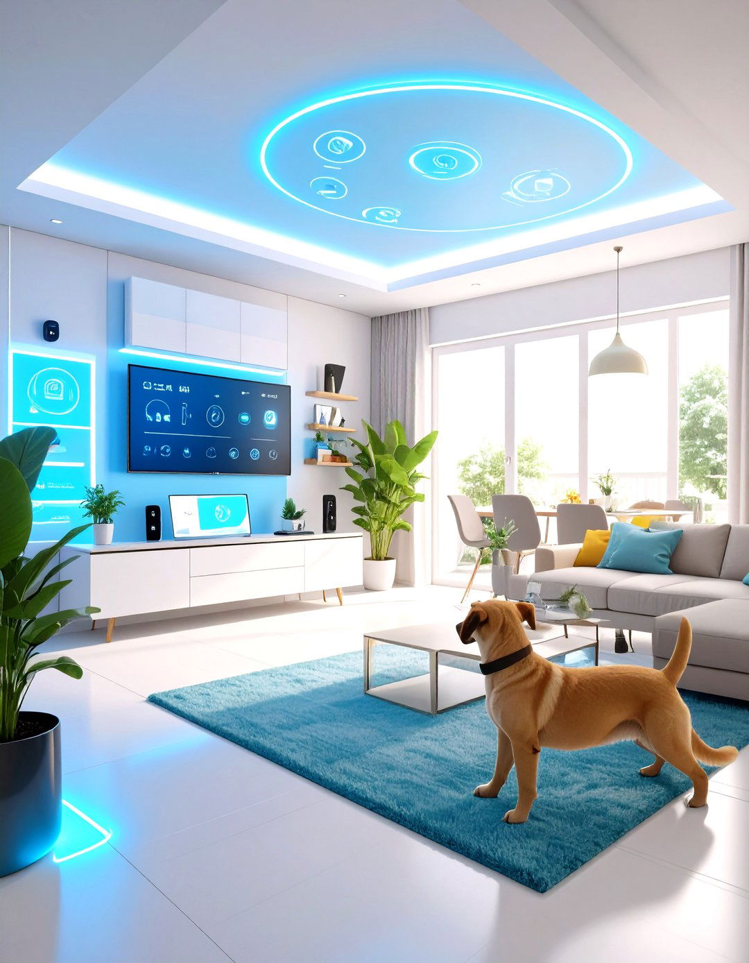 Smart Home Integration Center - 24 Dog Room Ideas