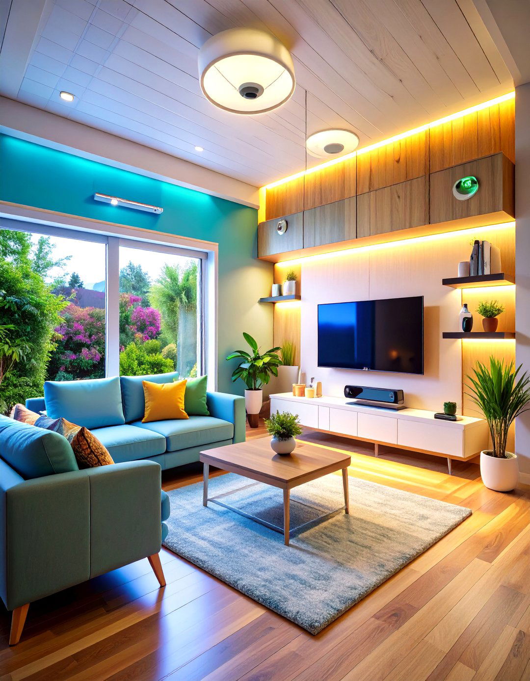 Smart Home Technology Integration - 24 Tiny House Design Ideas