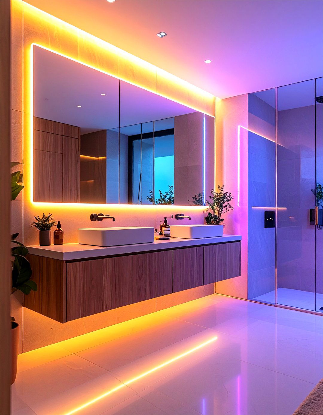 Smart Mirror Technology With Health Monitoring - 24 Spa Like Bathroom Ideas