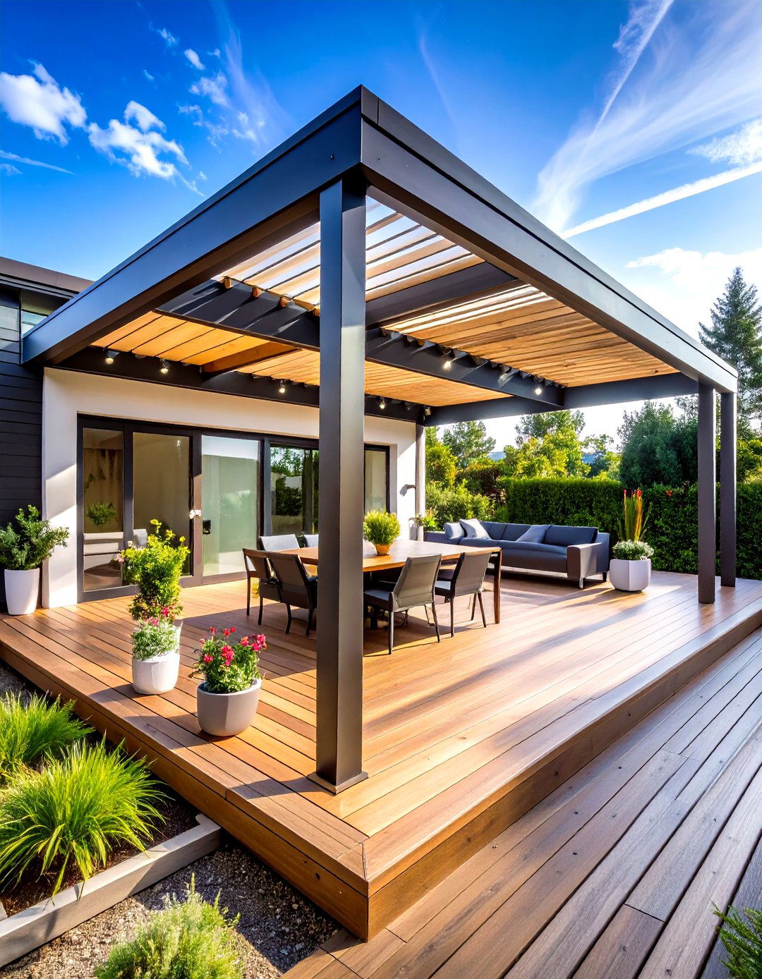 Smart Outdoor Technology Integration - 24 Deck Decorating Ideas