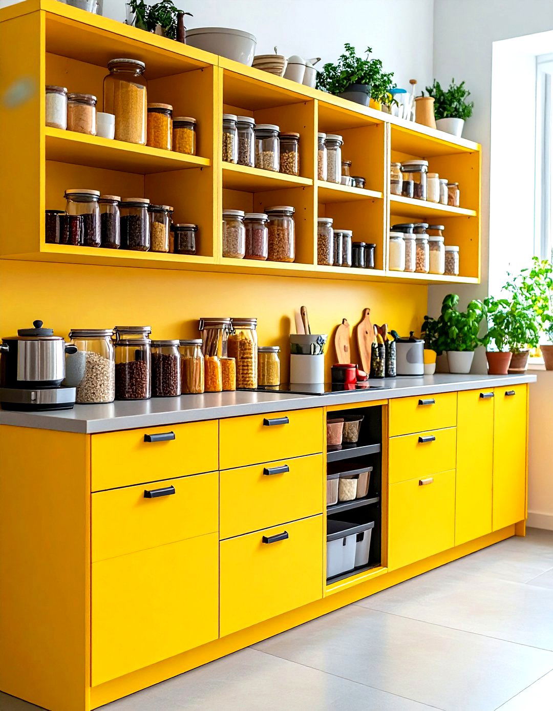 Smart Storage Solutions Focus - 24 Dirty Kitchen Ideas