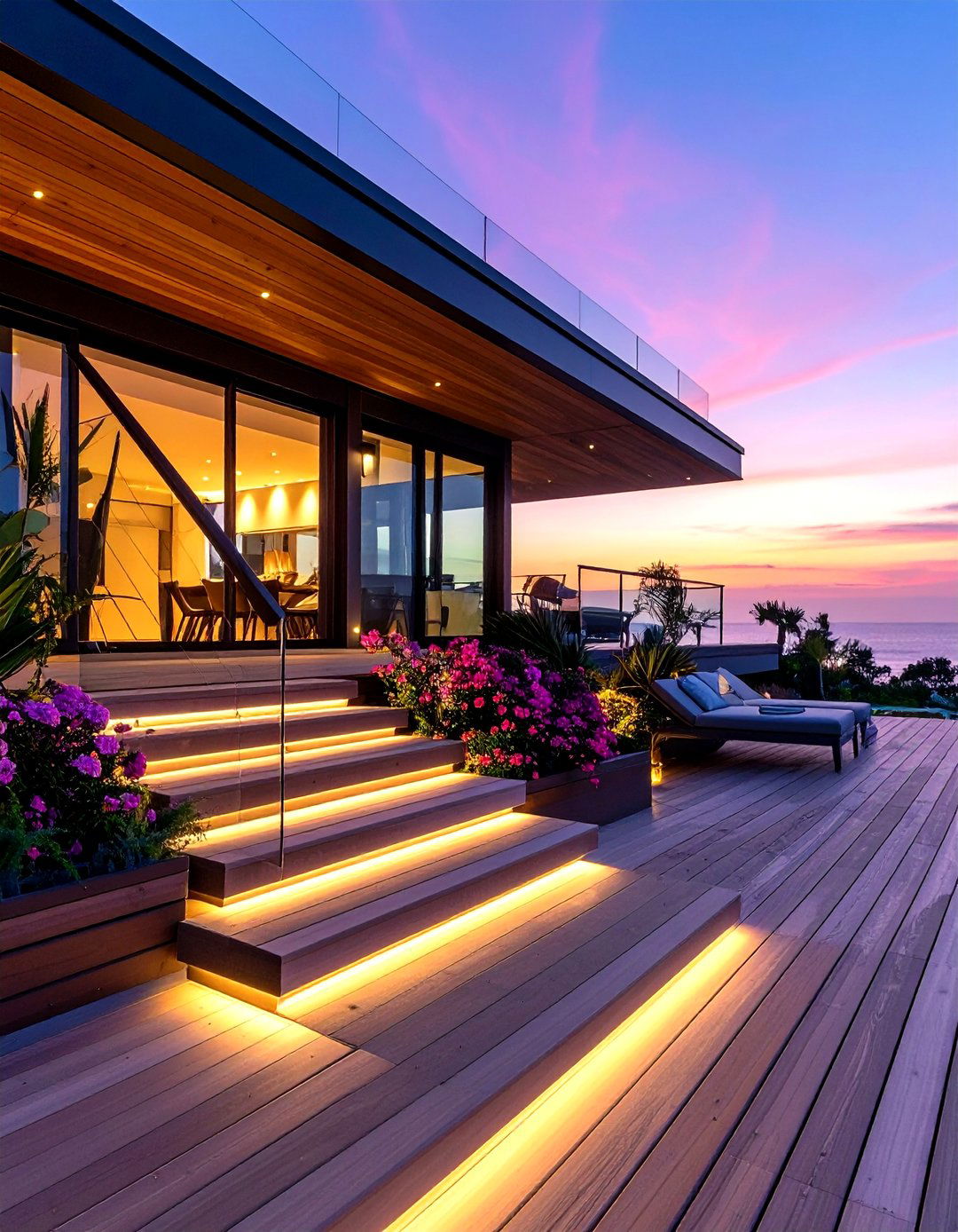Smart Technology Deck Steps - 24 Deck Steps Ideas