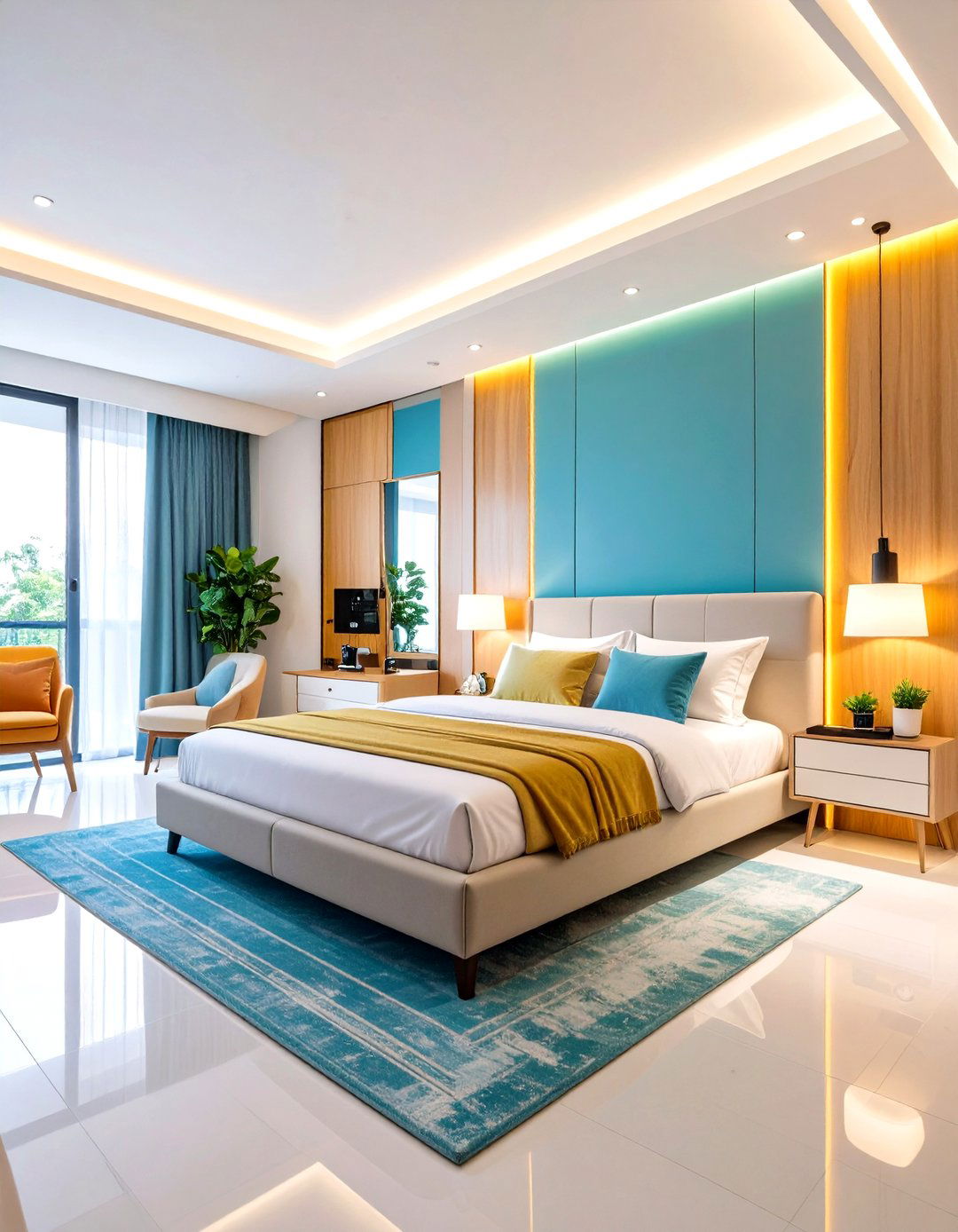 Smart Technology Guest Room Integration - 24 small guest room ideas