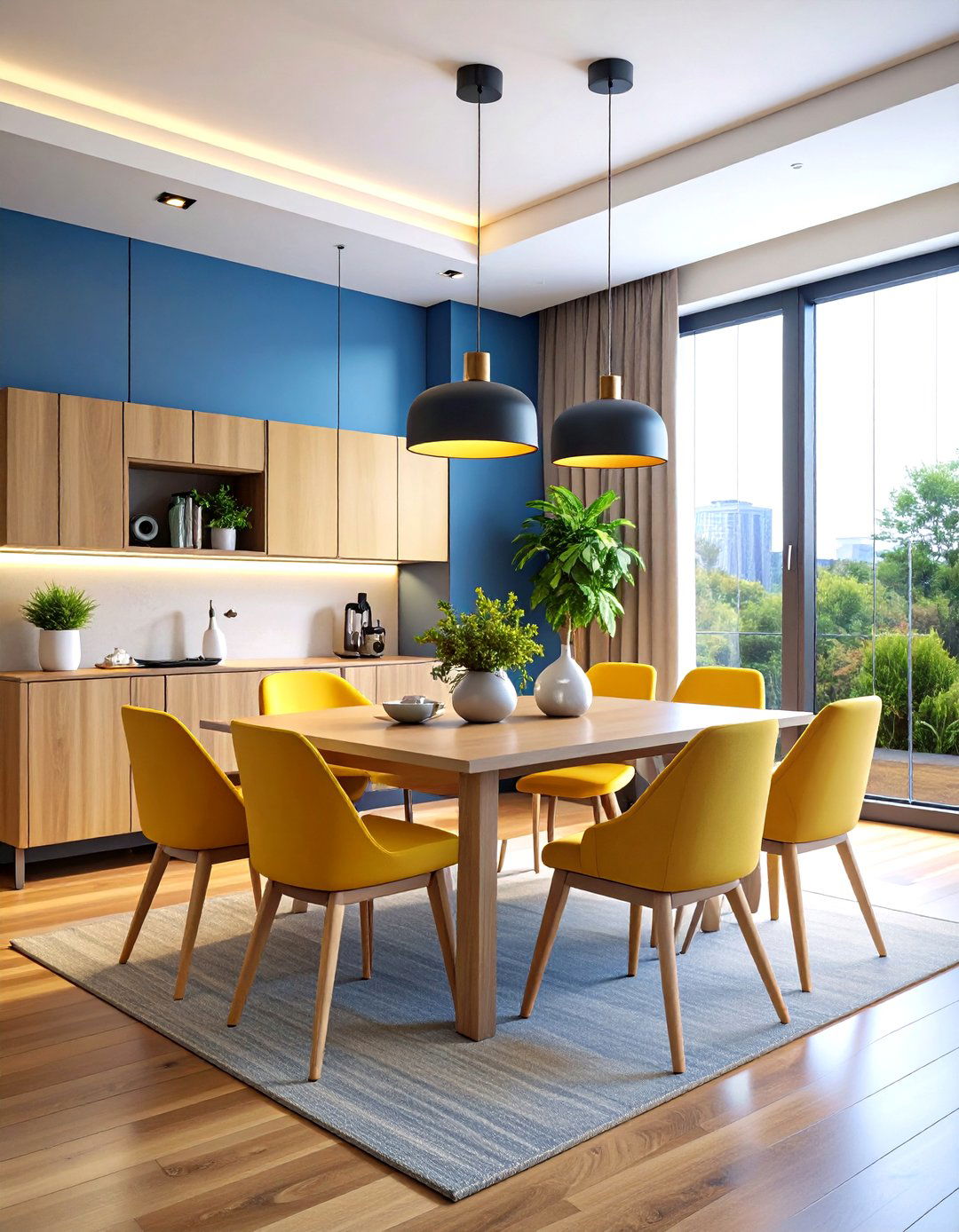 Smart Technology Integrated Dining - 24 Modern Dining Room Ideas