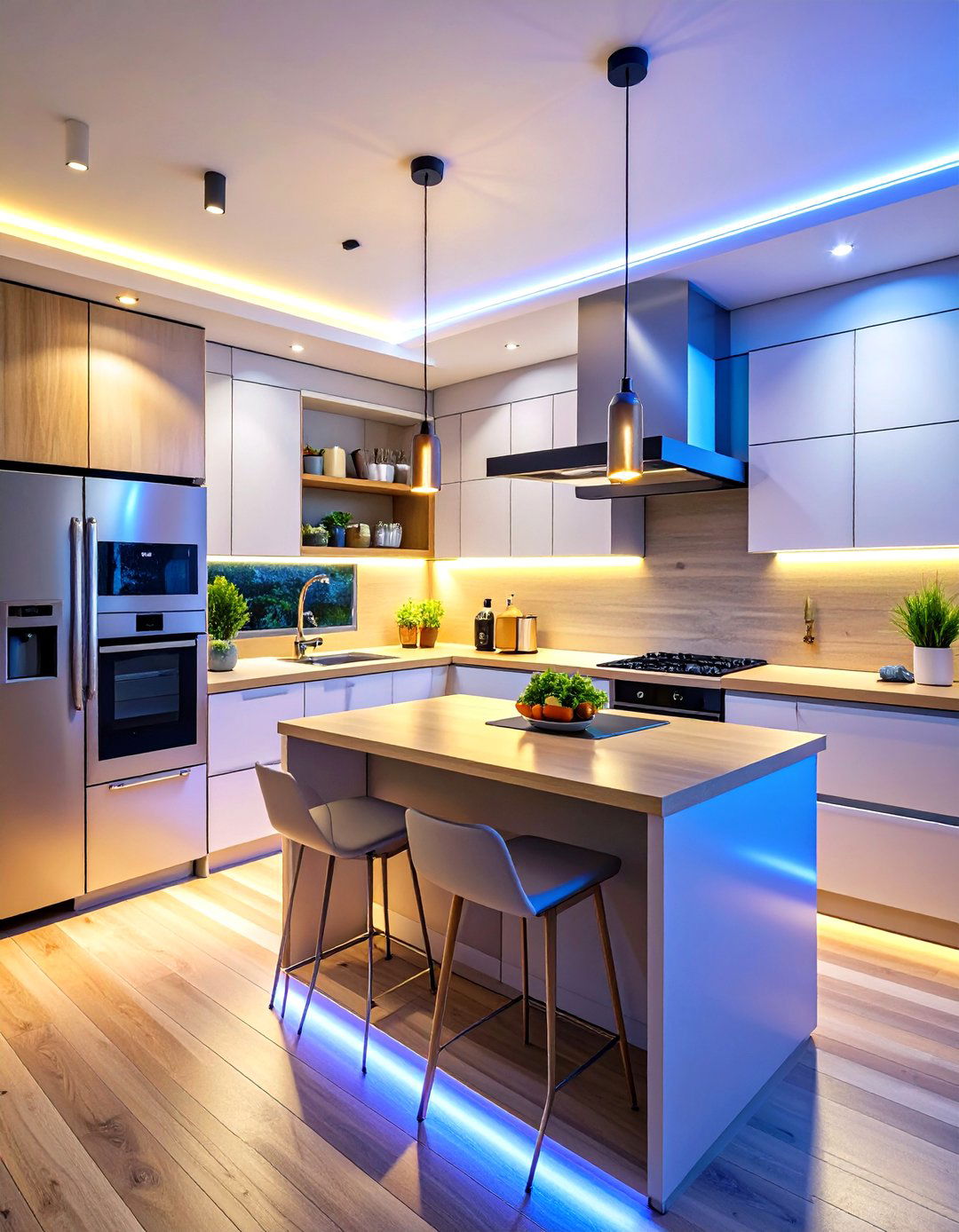 Smart Technology Integration - 24 Mobile Home Kitchen Ideas