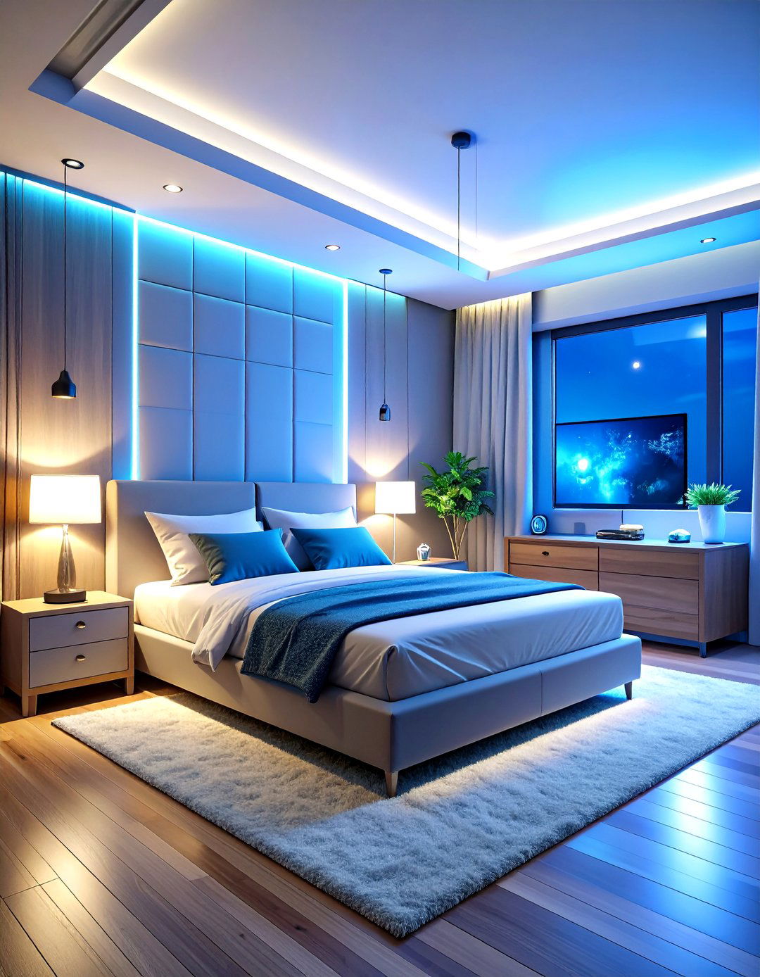 Smart Technology Integration - 24 Primary Bedroom Ideas
