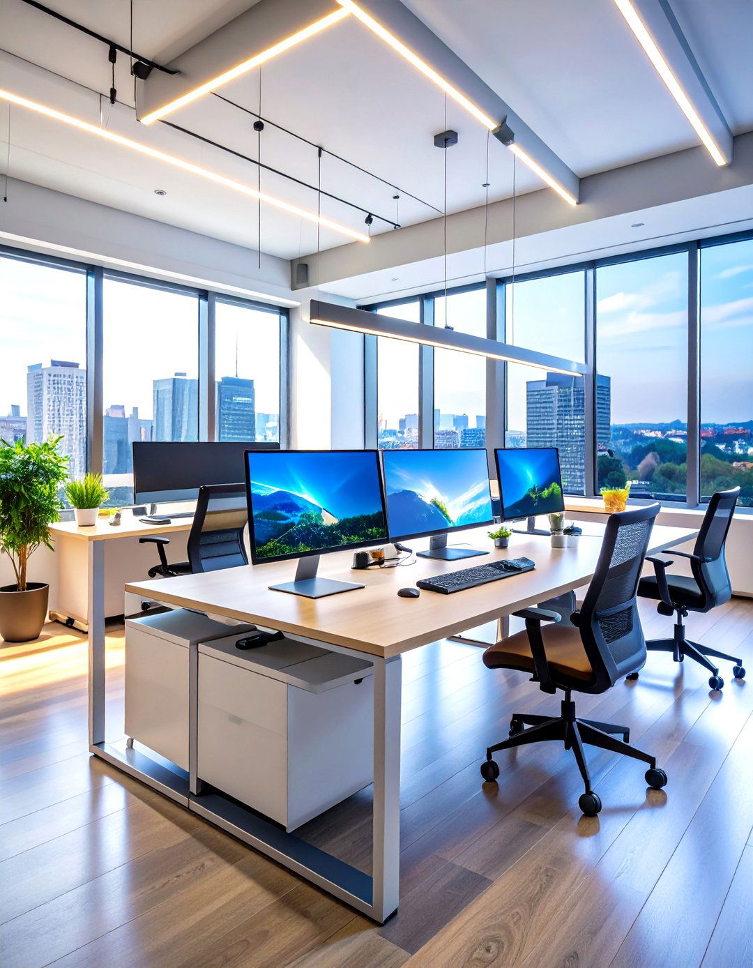 Smart Technology Integration Hub - 24 Home Office Decor Ideas