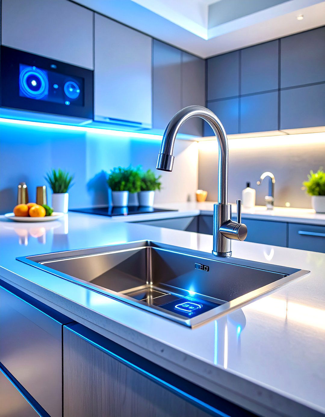 Smart Technology Kitchen Sinks - 24 Kitchen Sink Ideas