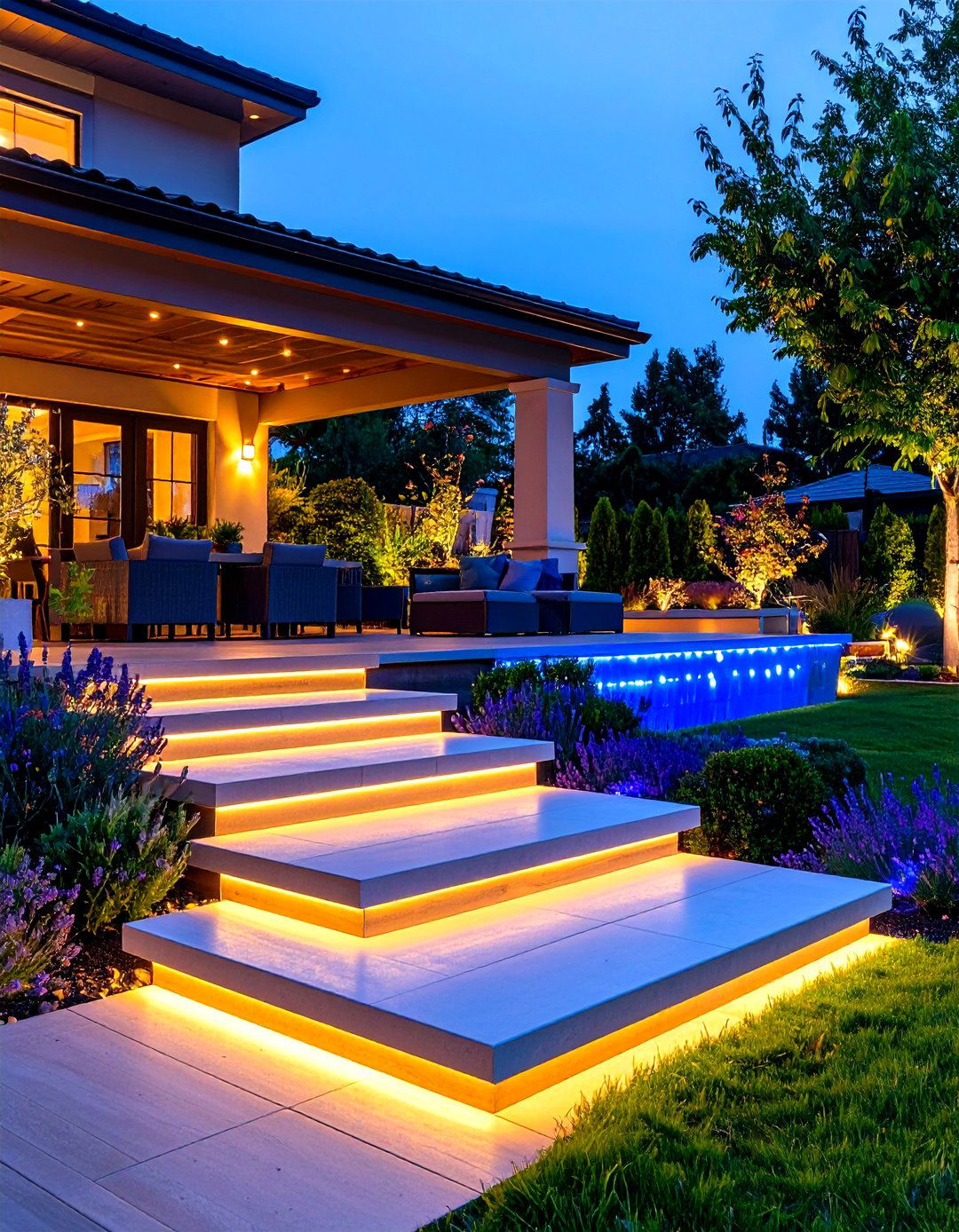 Smart Technology Patio Steps - 24 Patio Steps Ideas