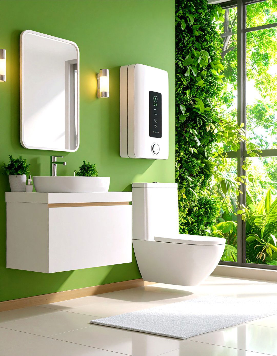 Smart Water Conservation Features - 24 Modern Shower Ideas