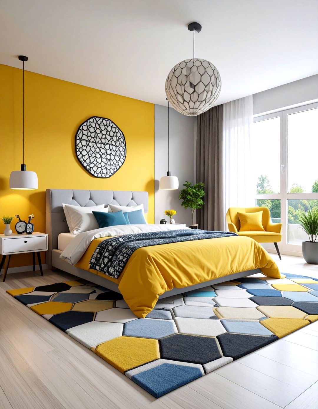 Soccer Ball Pattern Textiles - 24 Soccer Themed Bedroom Ideas
