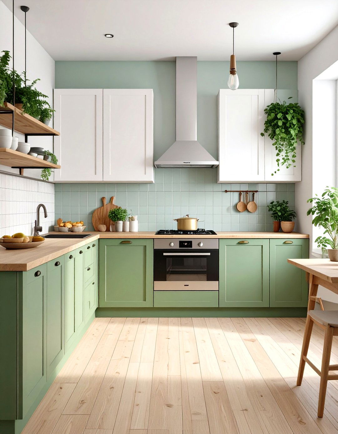 Soft Kitchen Color Palettes - 24 Scandinavian Kitchen Ideas