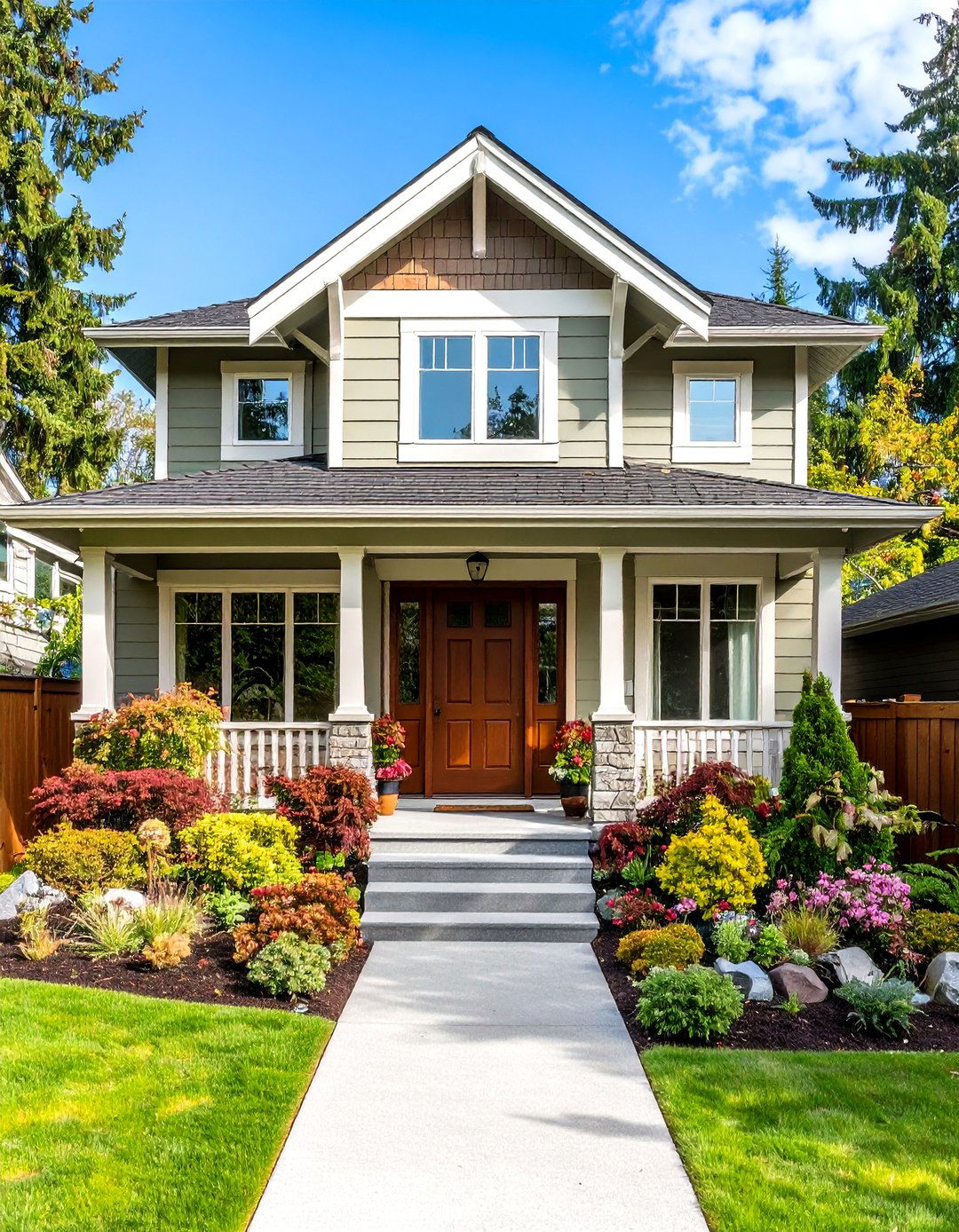 Soft Mint Freshness - 24 Exterior Color Palettes for Small Homes