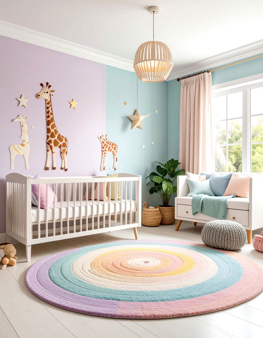 Soft Pastel Giraffe Nursery - 24 Giraffe Nursery Ideas