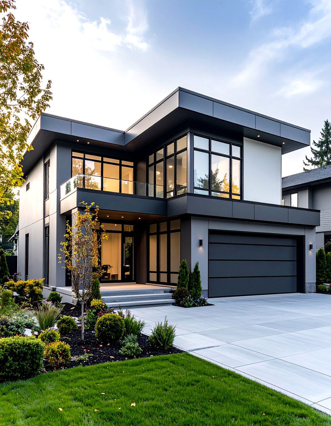 Soft Pewter Gray Finish - 24 Exterior Brick Paint Color Ideas