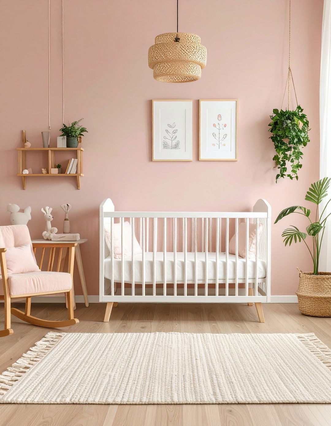 Soft Pink Nursery Sophistication - 24 Pink Bedroom Ideas