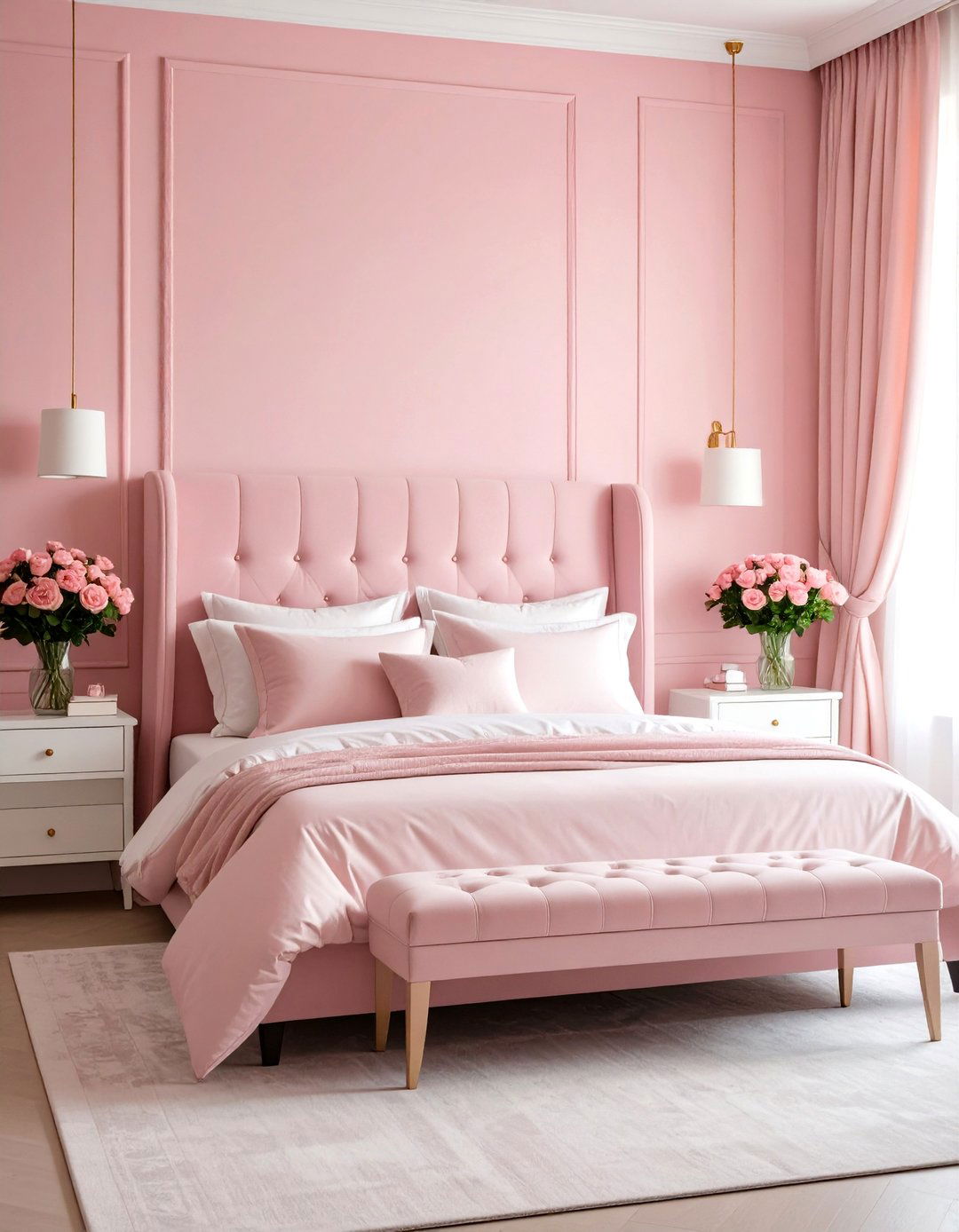 Soft Pink Romance Bedroom - 24 Blair Waldorf Bedroom