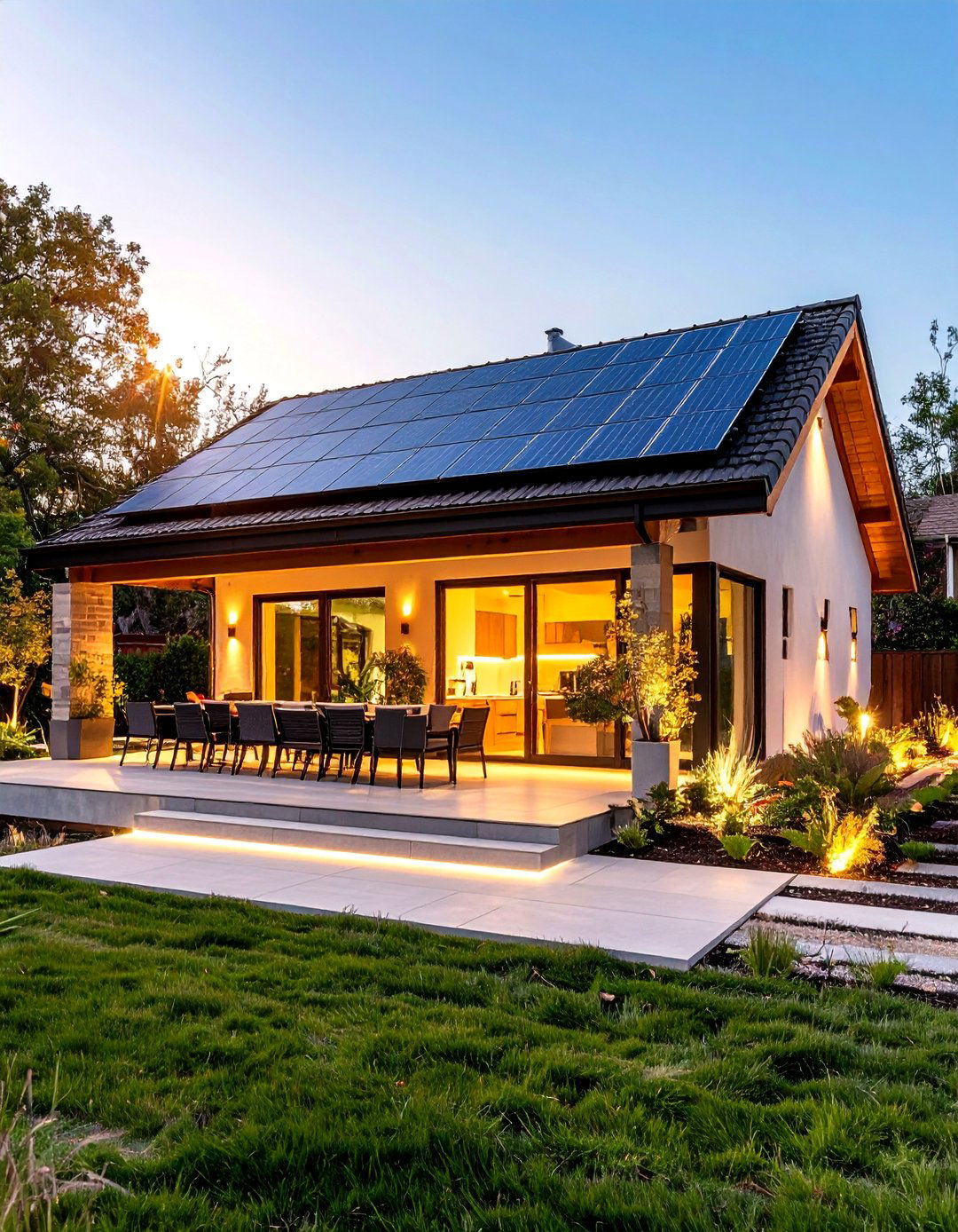 Solar Light Art Installation Panels - 24 Outdoor Wall Decor Ideas