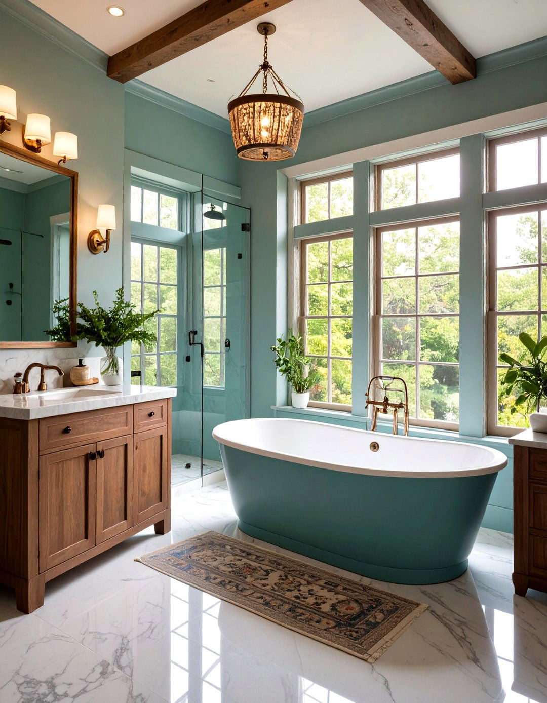 Sophisticated Bathroom Retreats - 24 Modern Cape Cod House Ideas
