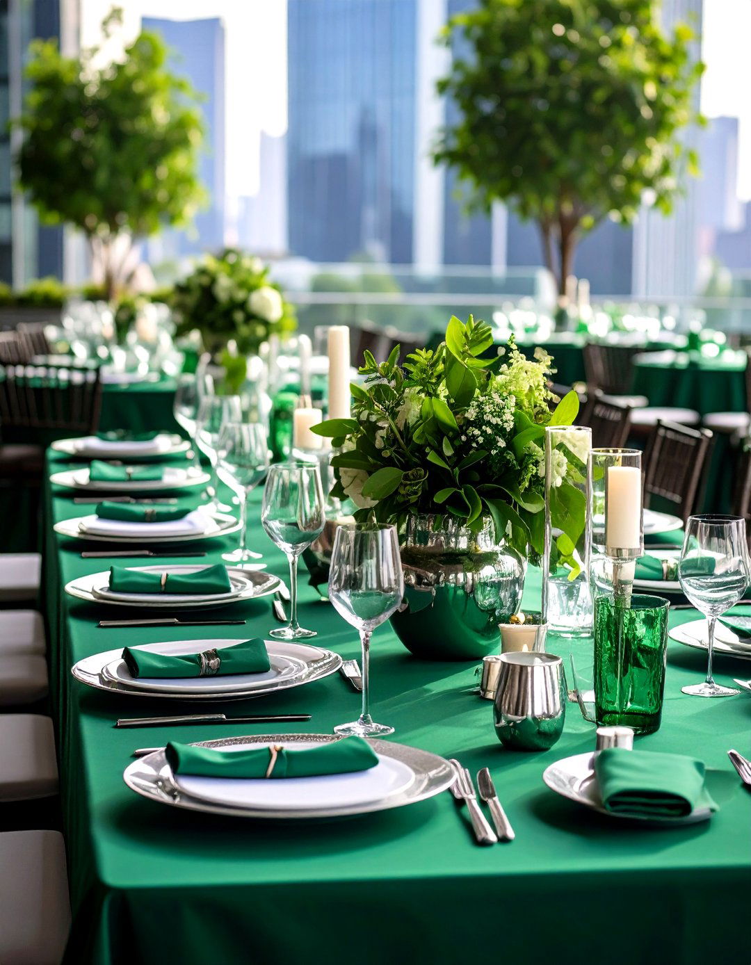 Sophisticated Emerald City Wedding - 24 Emerald Green Wedding Ideas