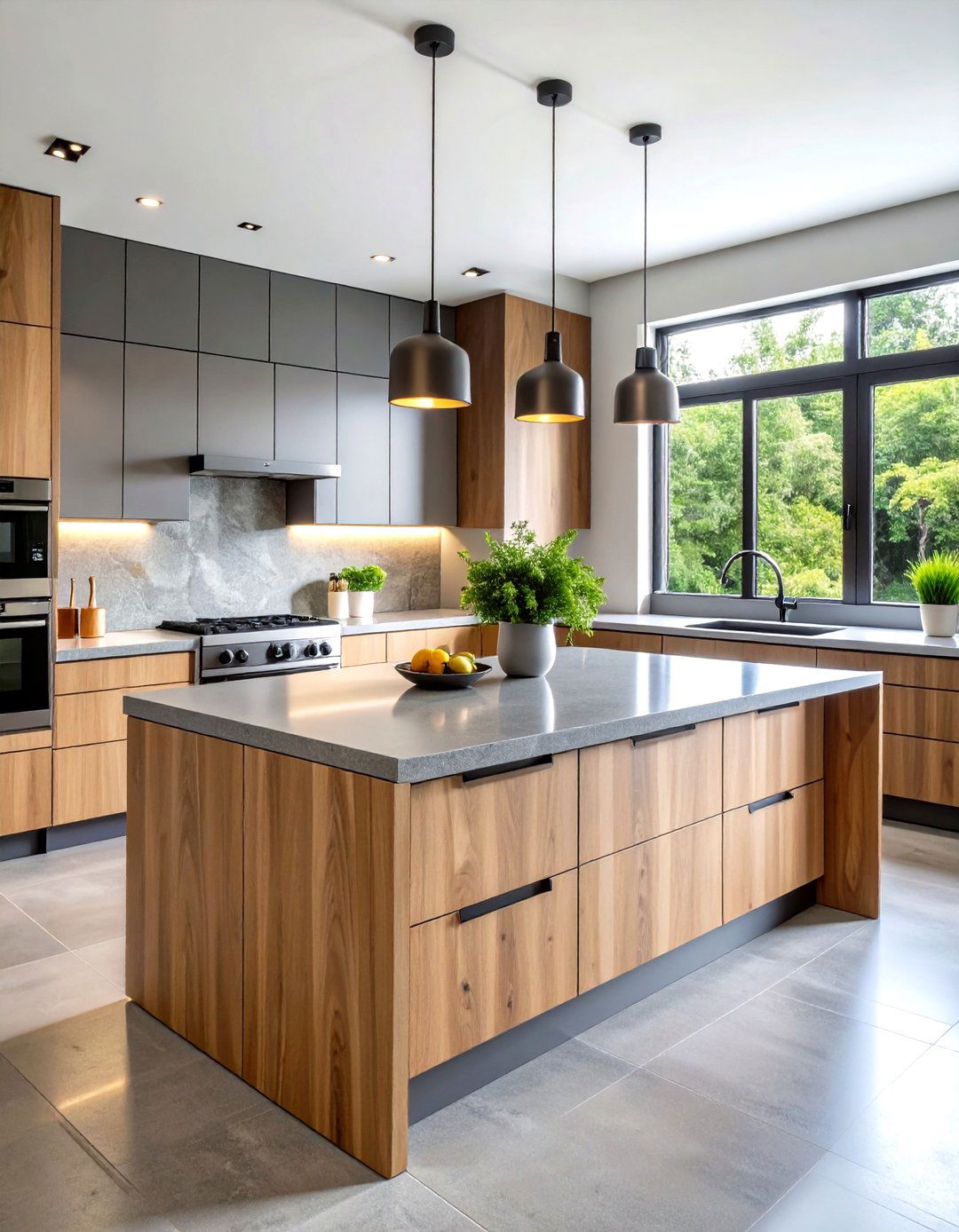 Sophisticated Gray Quartz Options - 24 what color countertops go with oak cabinets