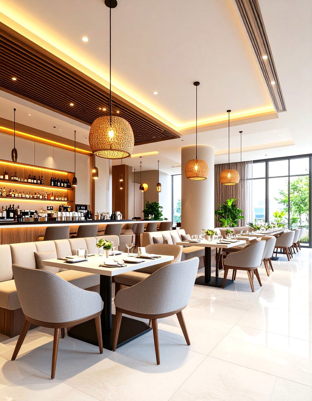 Sound Optimized Acoustic Design - 24 Restaurant Interior Design Ideas