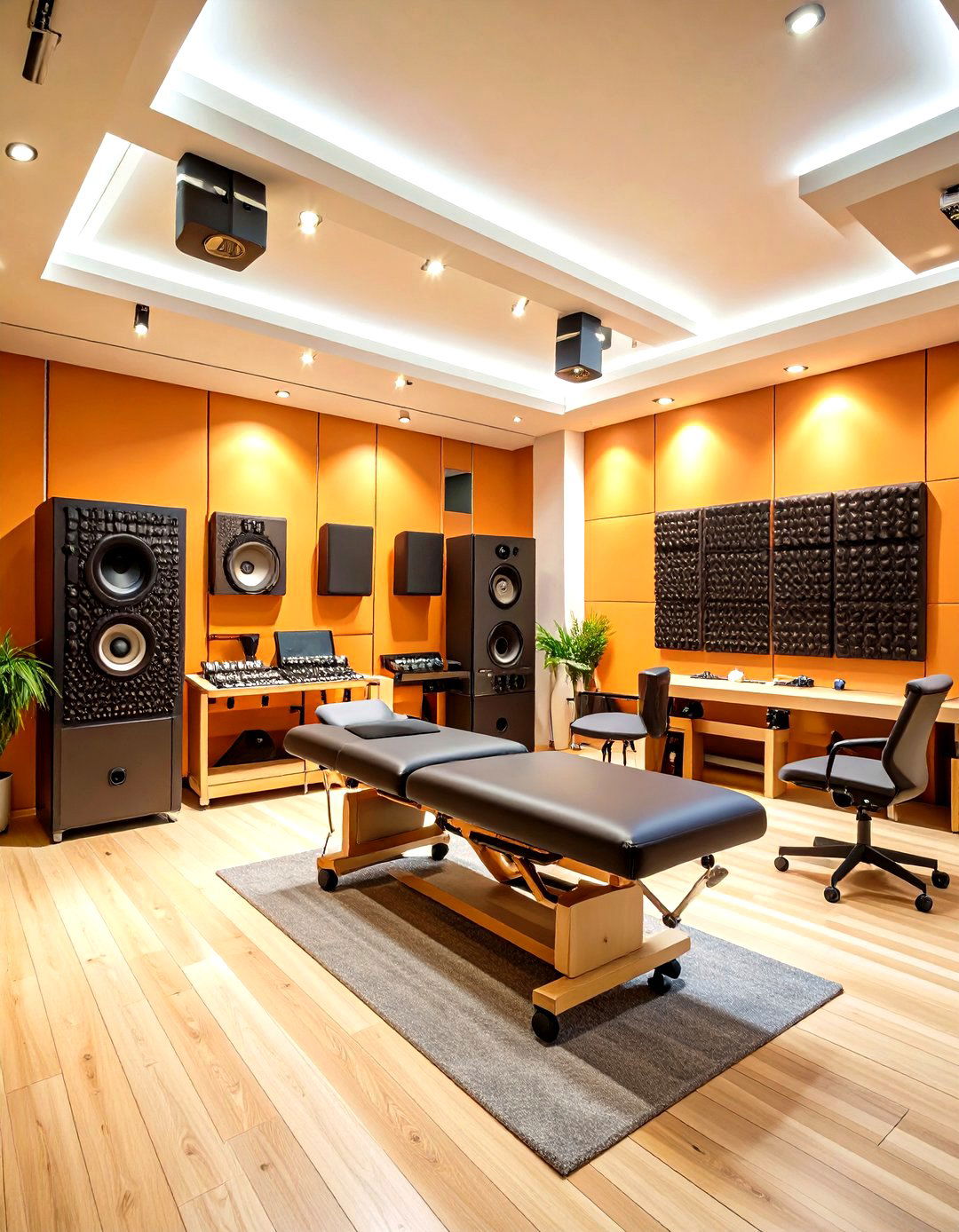 Sound Therapy Acoustic Chamber - 24 Massage Room Setup Ideas