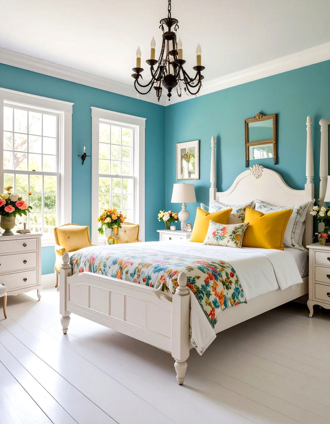 Southern Colonial Bedroom with Plantation Style - 24 Cozy Bedroom Ideas