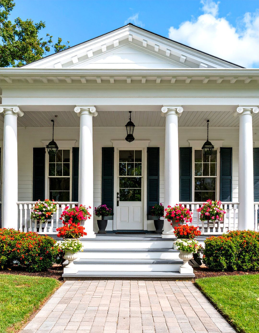 Southern Colonial Column Styles - 24 Southern Front Porch Ideas