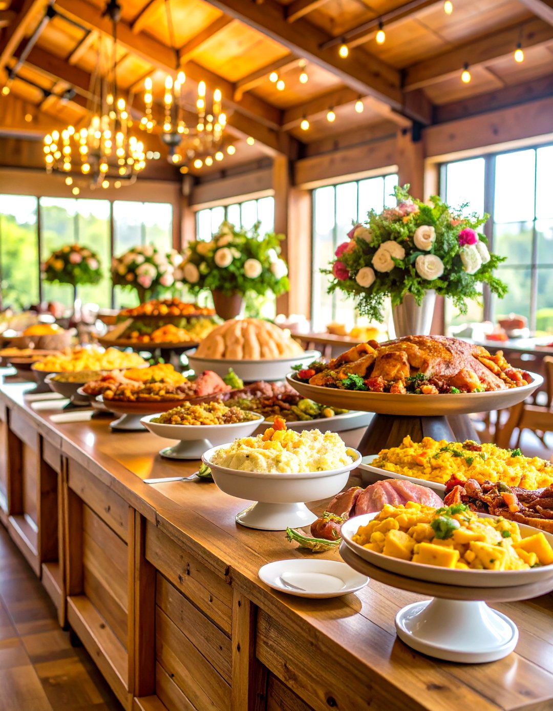 Southern Comfort Food Buffet - 24 Wedding Buffet Ideas