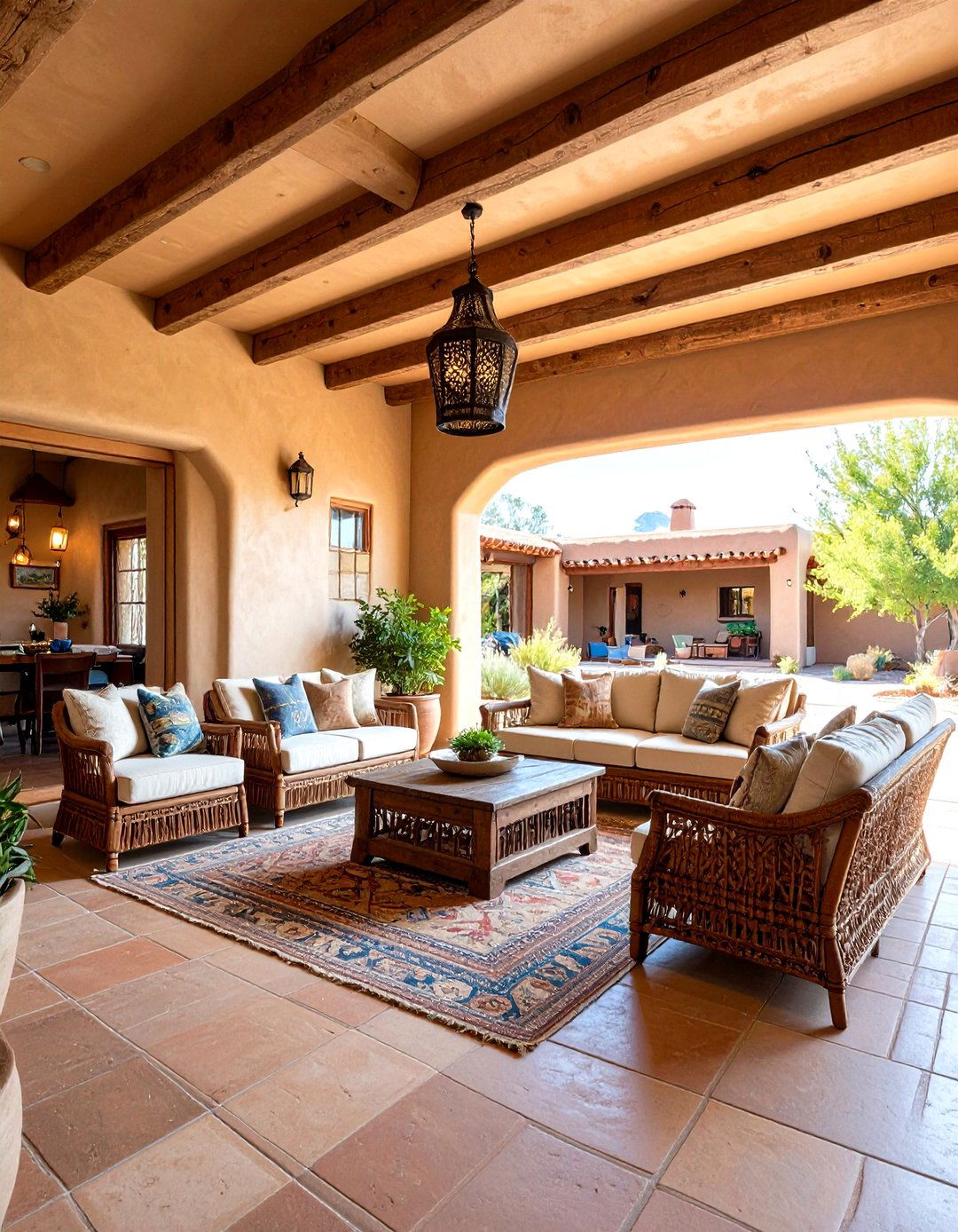 Southwest Adobe Retreat - 24 Guest House Ideas