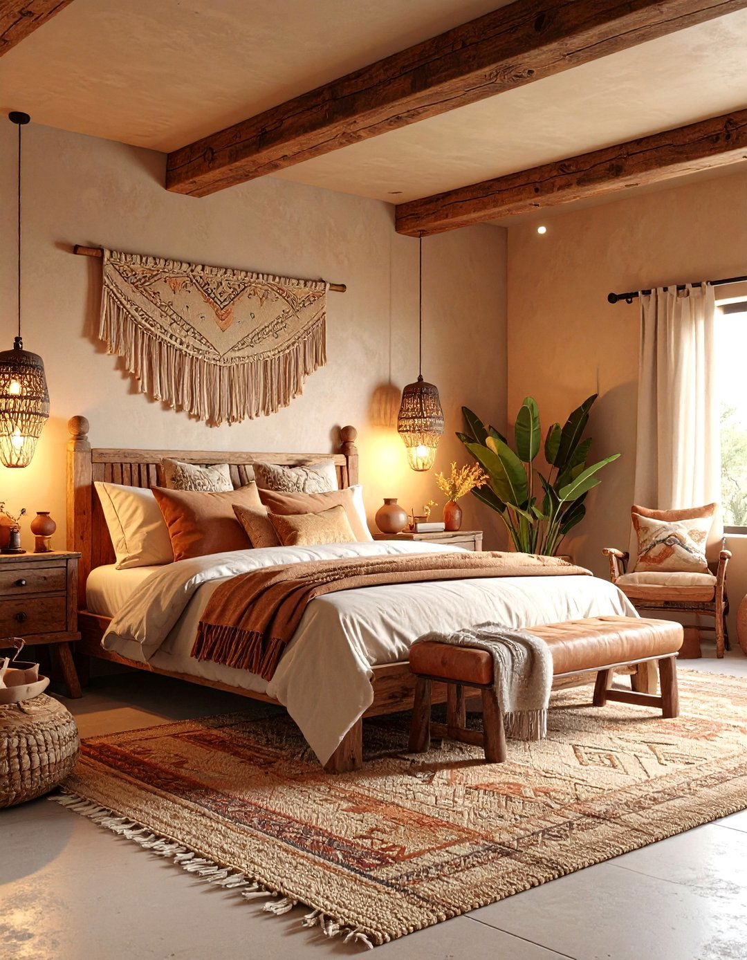 Southwestern Desert Basement Bedroom - 24 Basement Bedroom Ideas