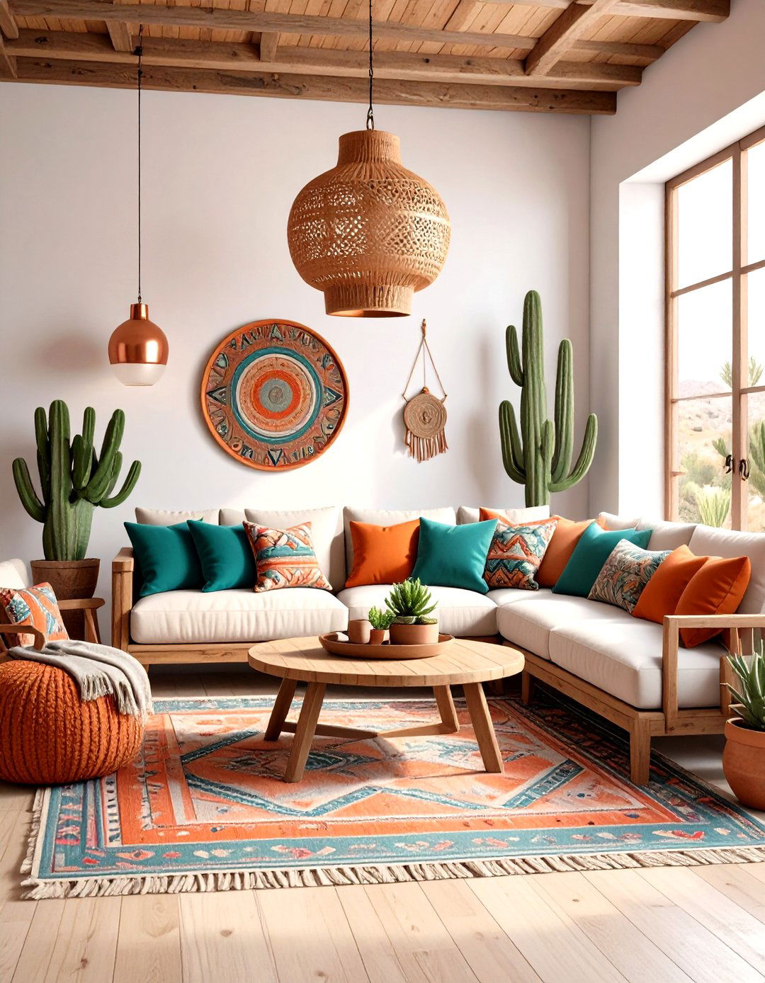Southwestern Desert Boho Living - 24 Bohemian Interior Design Ideas