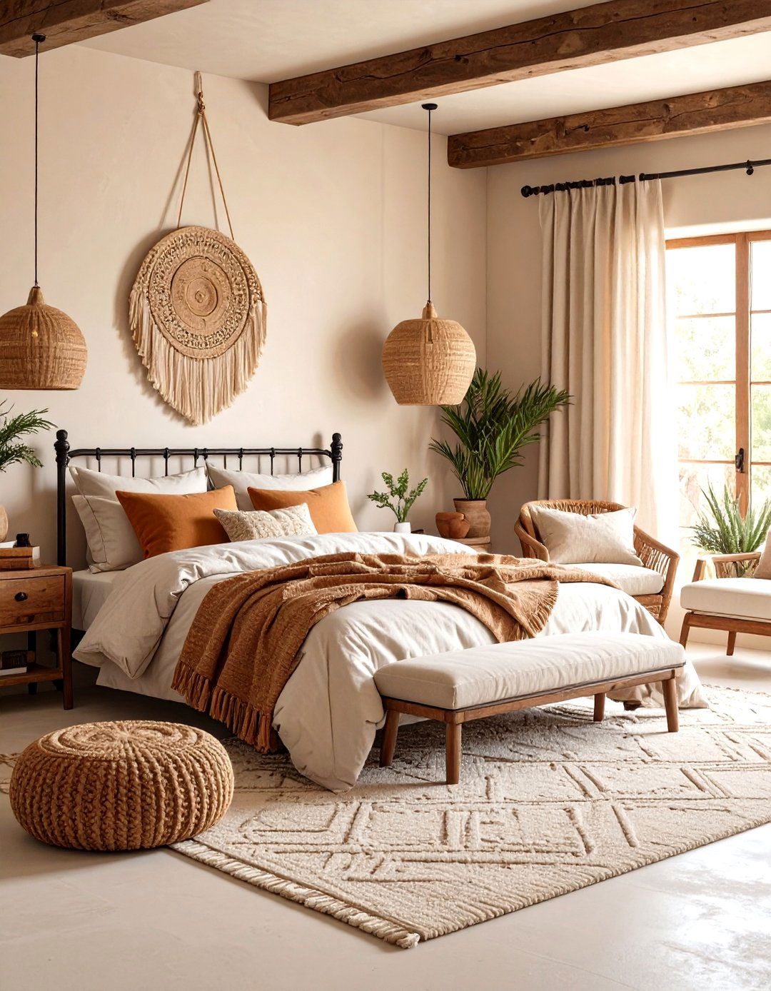 Southwestern Guest Bedroom Haven - 24 Desert Themed Room Ideas