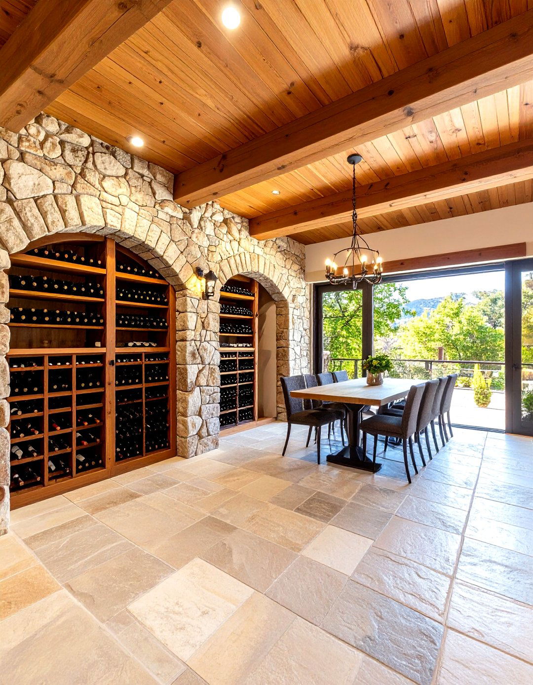 Southwestern Wine Cellar Design - 24 Southwestern Decor Ideas