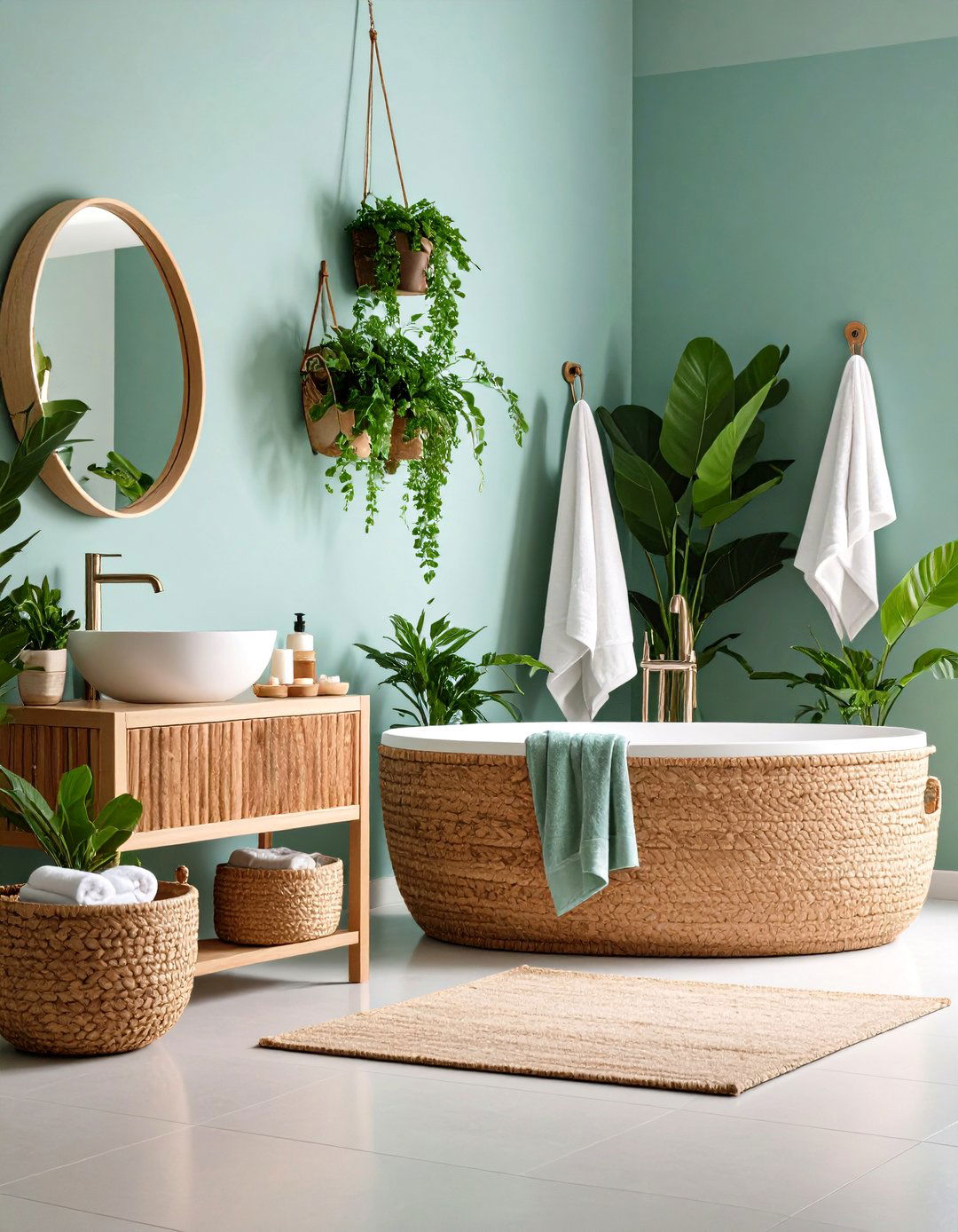 Spa Inspired Bathroom Retreat - 24 Housewarming Decoration Ideas
