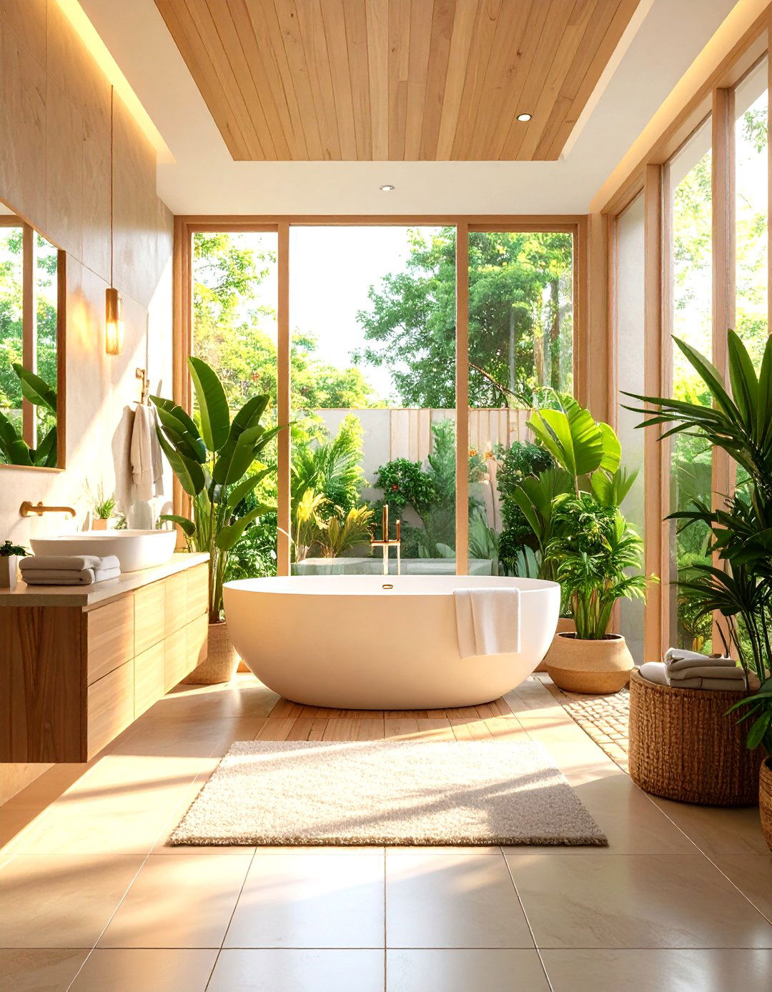 Spa Inspired Master Bathroom Design - 24 Luxury Interior Design Ideas