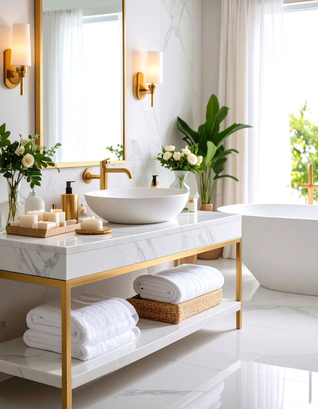 Spa Luxury Accessories - 24 Bathroom Staging Ideas