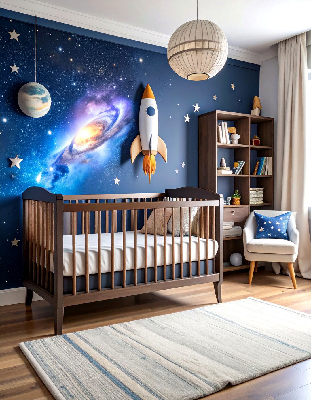 Space Galaxy Baby Room