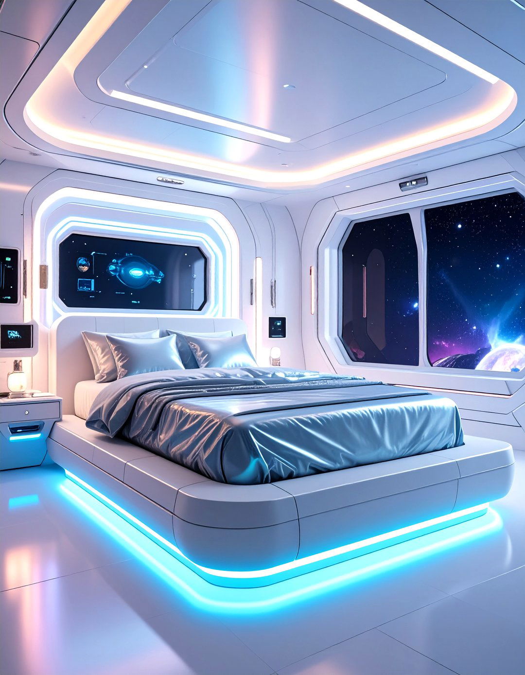 Space Station Future Fantasy Bedroom - 24 Fantasy Bedroom Ideas