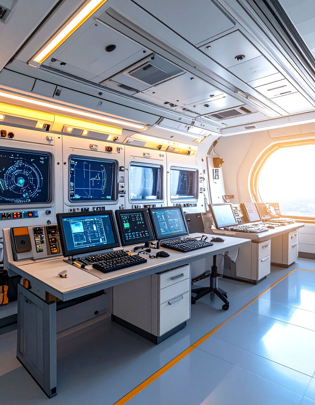 Spacecraft Docking Station - 24 Space-themed Room Ideas