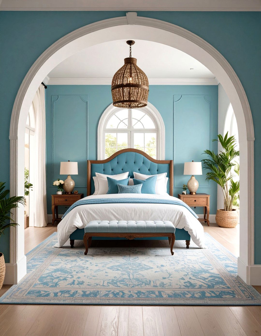 Spanish Colonial Arched Doorways - 24 Mexican Bedroom Ideas