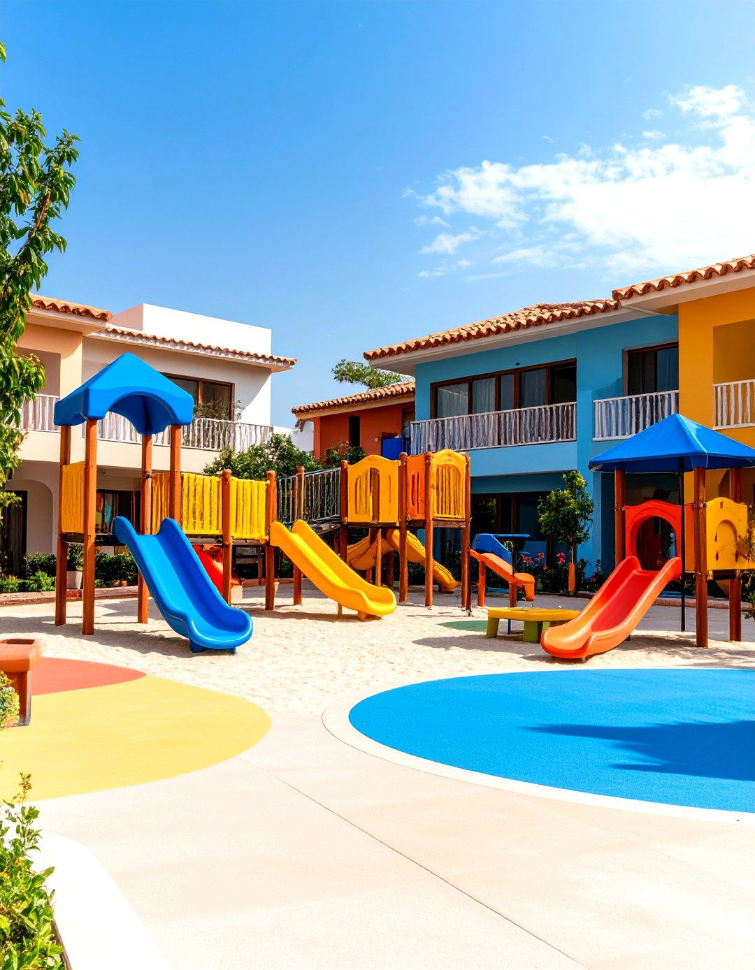 Spanish Courtyard Childrens Play Area - 24 Spanish Courtyard Ideas