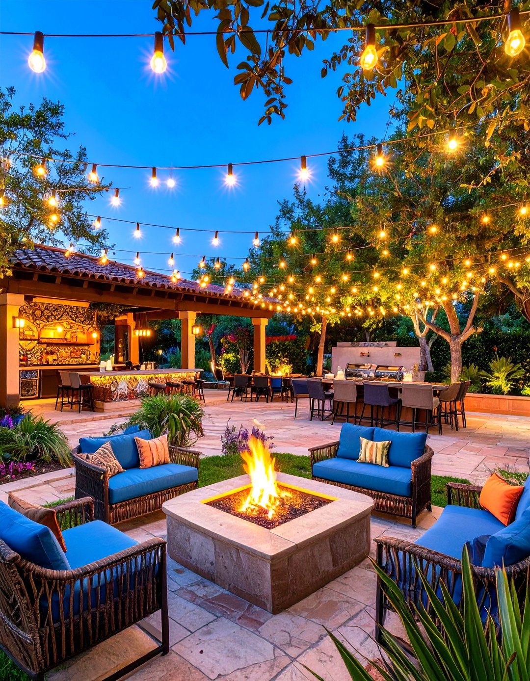 Spanish Courtyard Entertainment Plaza - 24 Spanish Courtyard Ideas