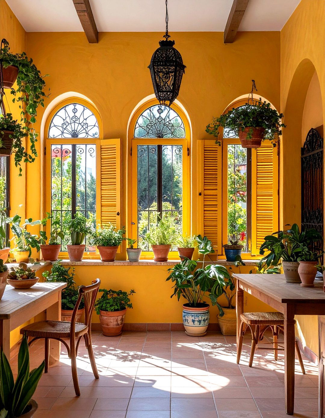 Spanish Courtyard Window Treatments - 24 Spanish Style Kitchen Ideas