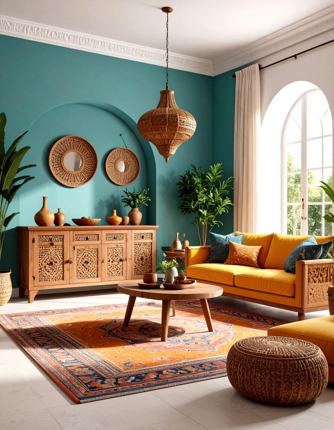 Spanish Hacienda Storage Solutions - 24 Spanish Style Living Room Ideas