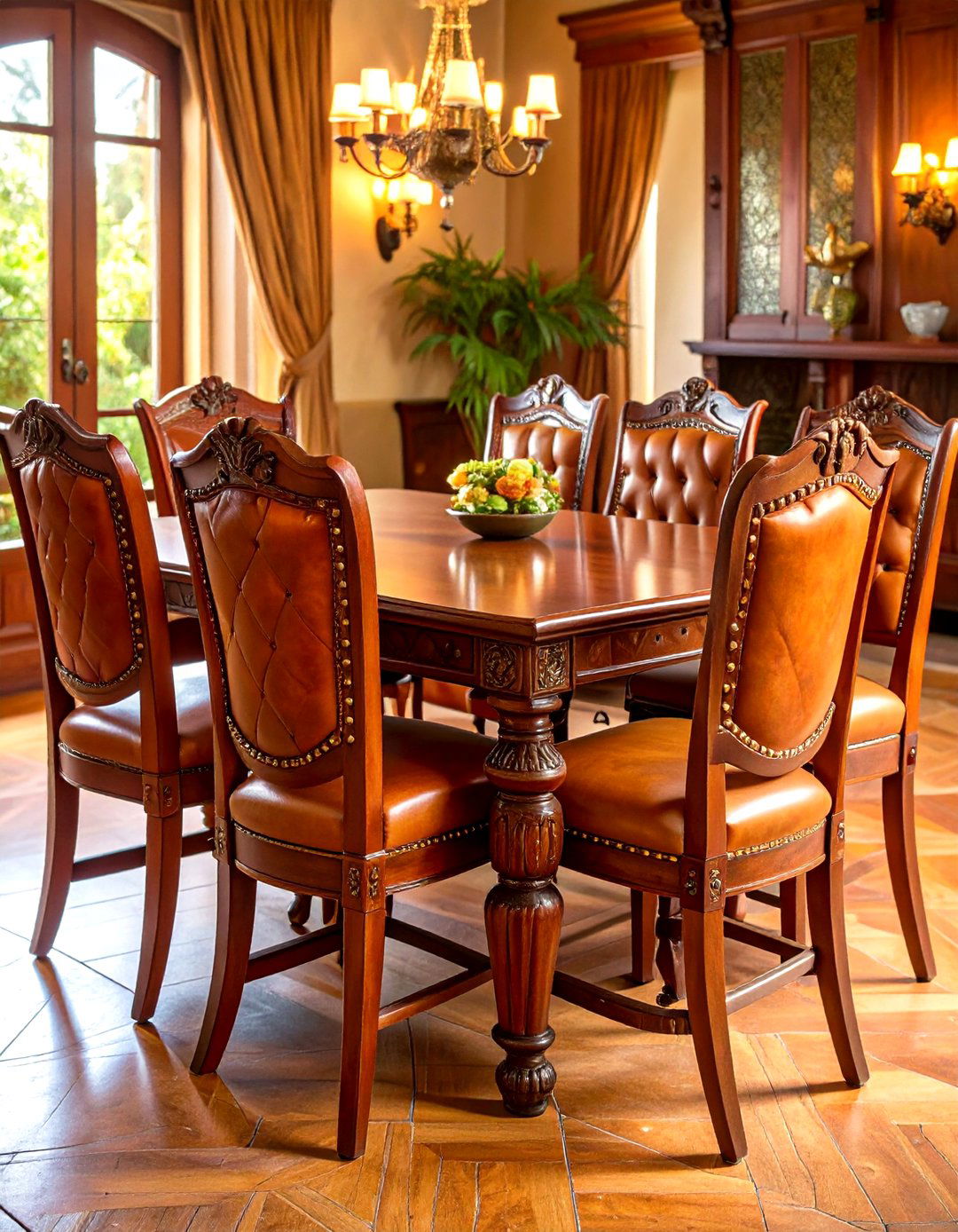 Spanish Leather Dining Room Chairs - 24 spanish style dining room ideas