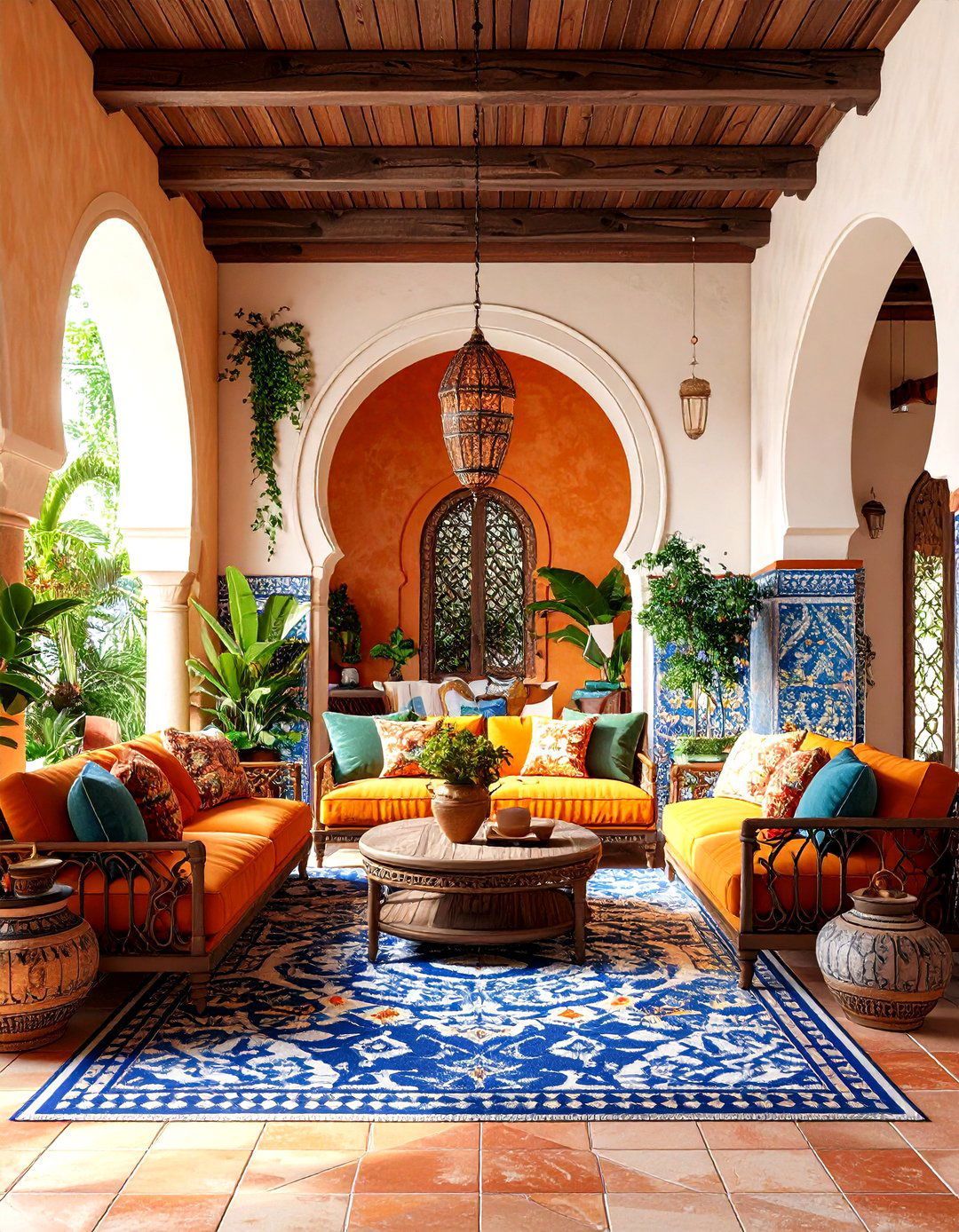 Spanish Revival Arch Integration - 24 Joanna Gaines Living Room Ideas